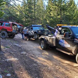 Great Divide Towing provide winching and extraction in Fremont County Wyoming